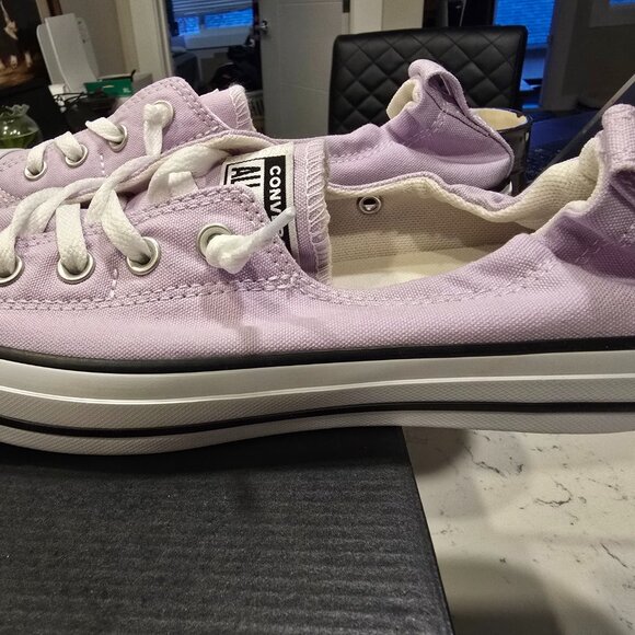 Converse Chuck Taylor All Star Shoreline Slip Womens Casual Shoes 9 Amethyst - Picture 1 of 16